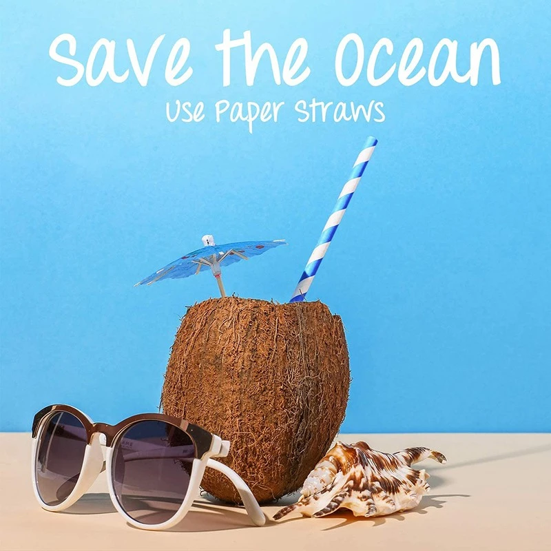 smoothies Paper straws