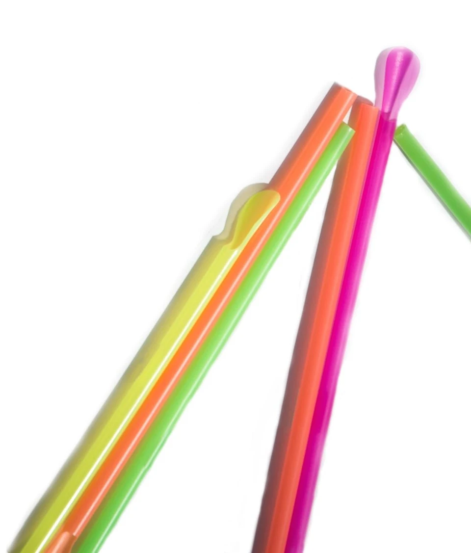 Individually Wrapped Spoon Straws