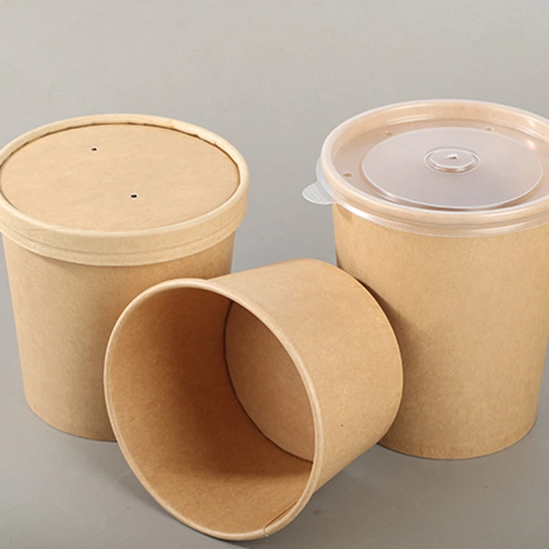 Kraft Paper Soup Container high quality