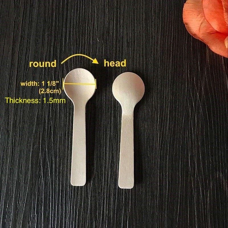 Compostable Wooden Spoons